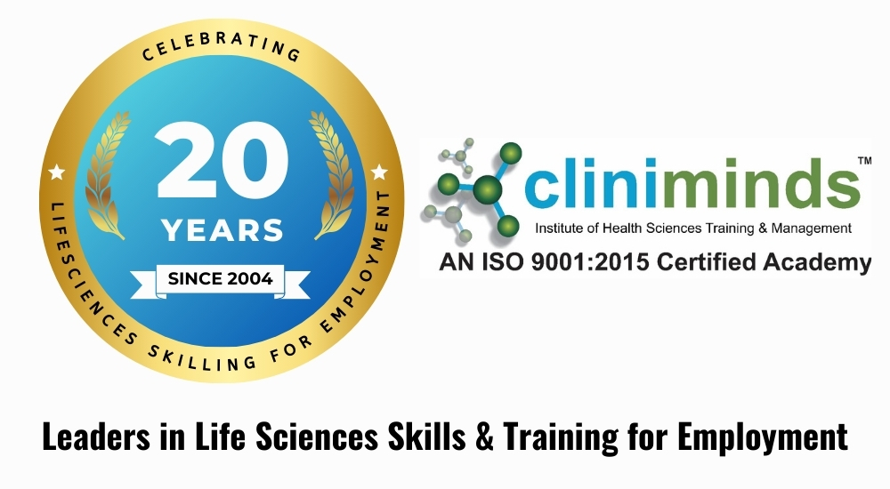 20 years logo of cliniminds