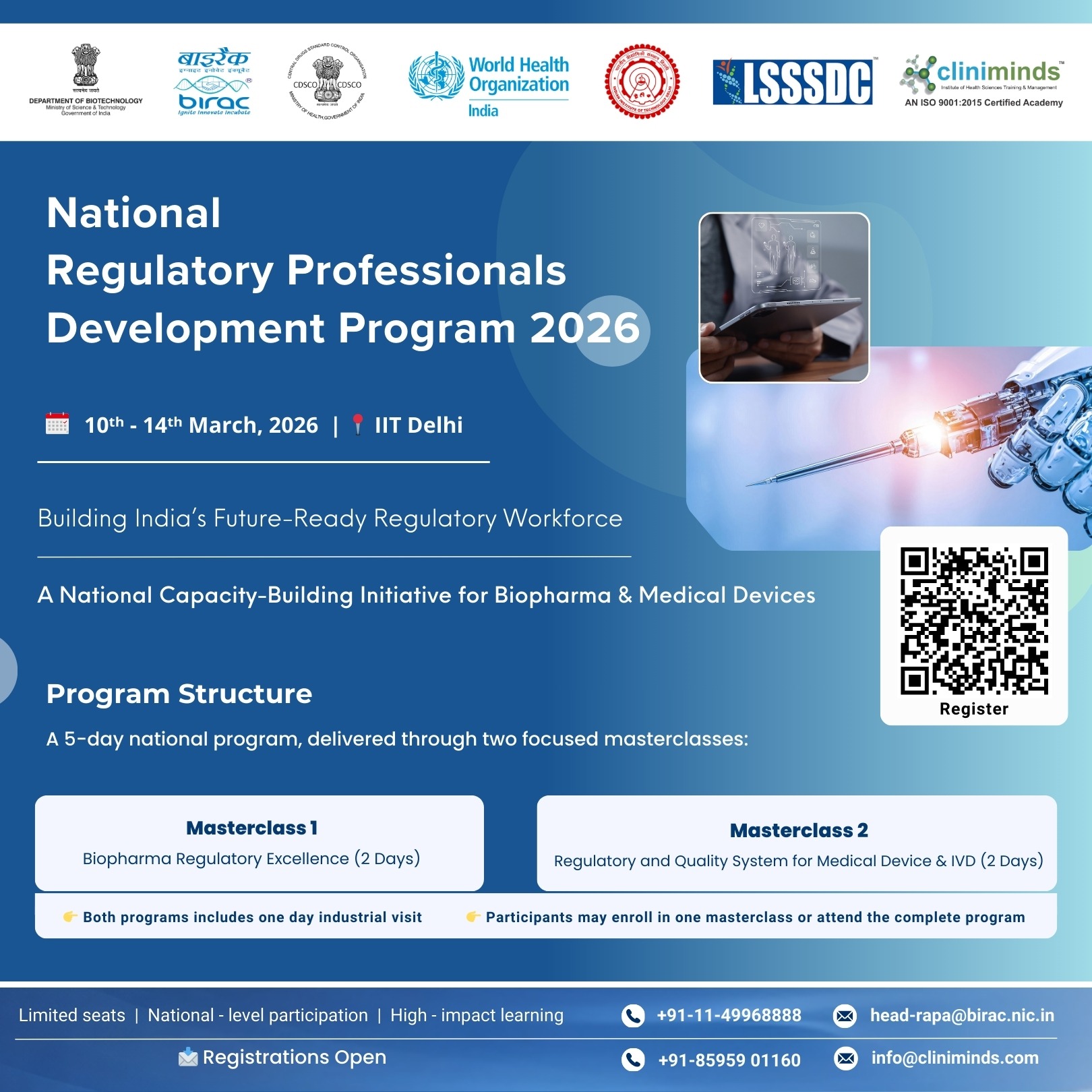 National Regulatory Professionals Development Program 2026
