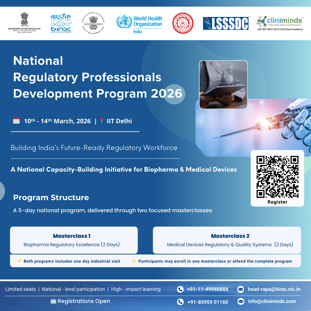 National Regulatory Professionals Development Program 2026