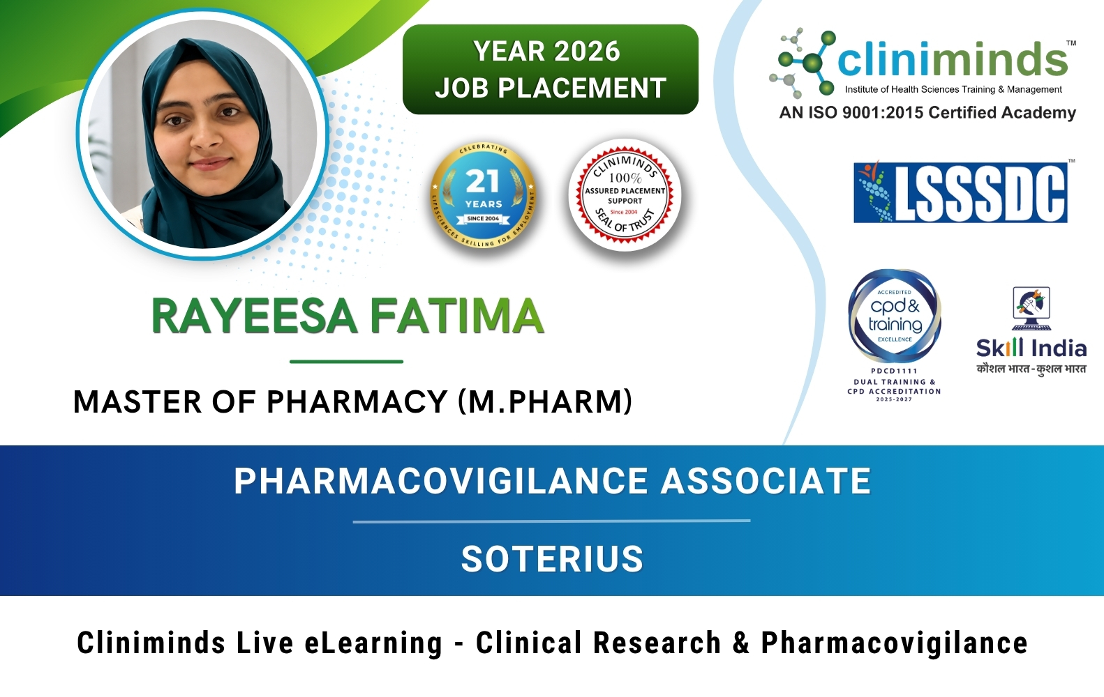 Latest Cliniminds student placement