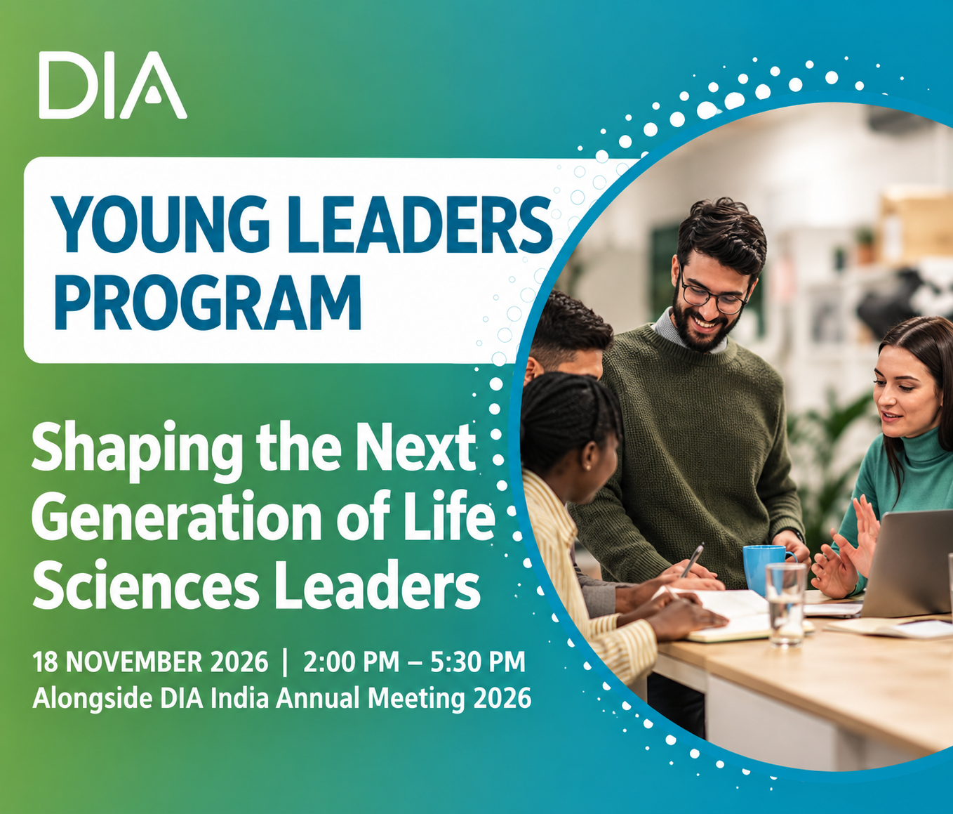 DIA Young Leaders Program - Shaping the Next Generation of Life Sciences Leaders | 18 November 2026
